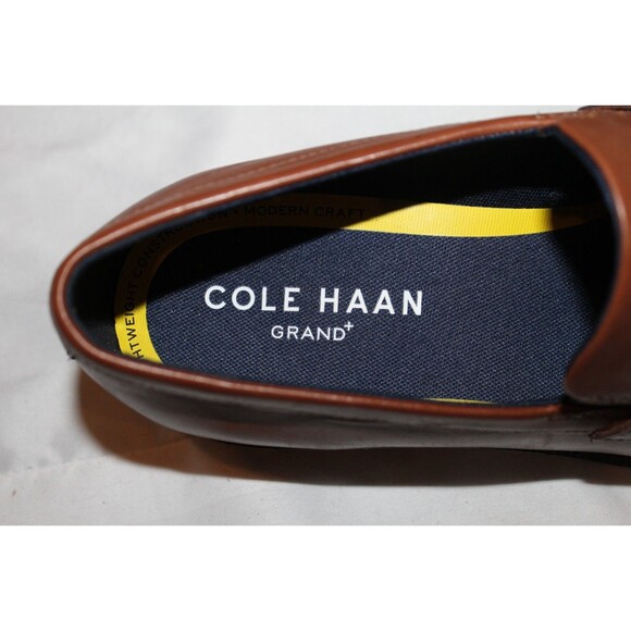 Cole Haan Men‎ Grand+ Dress Penny Loafer British Tan Size 9.5 D NIB $200 main image 5